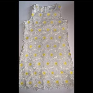 Mud kingdom girls sunflower sleeveless shift dress